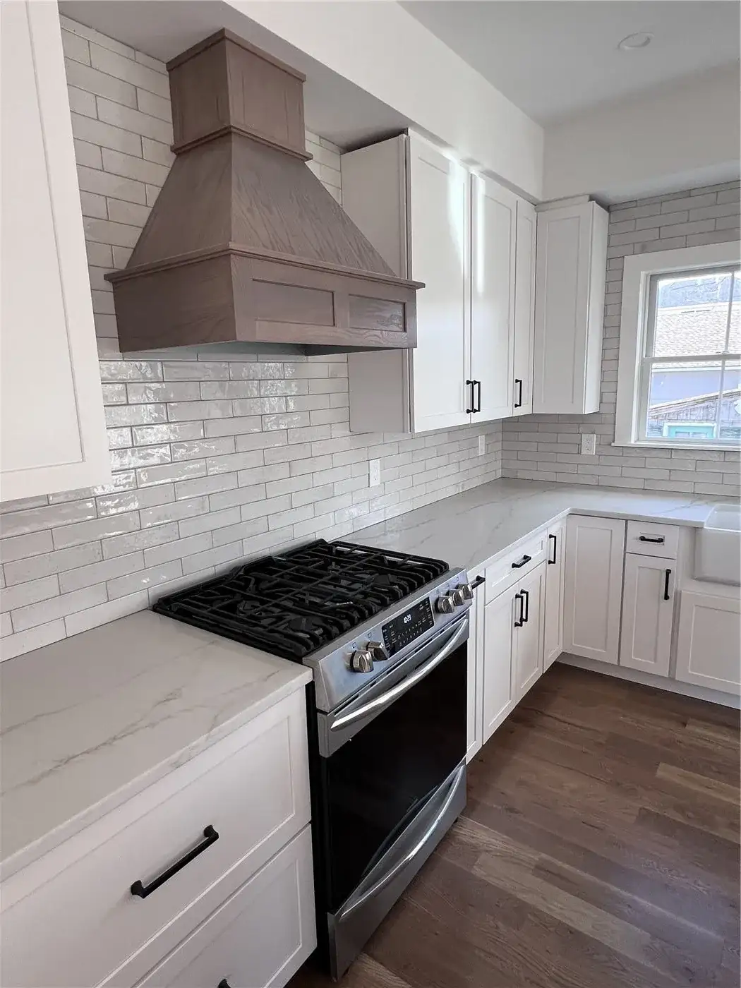 Custom kitchen and bathroom remodeling work