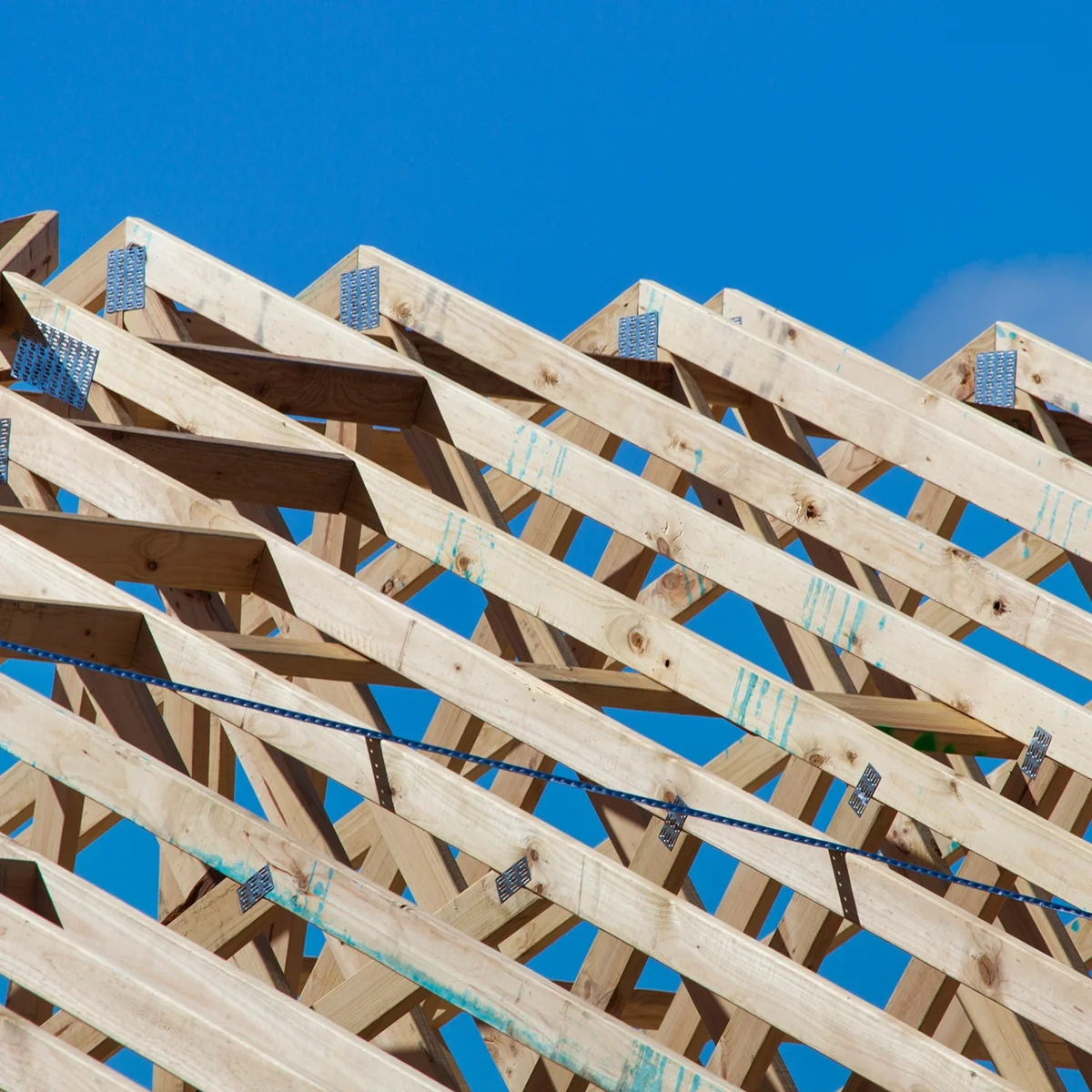 Timber framing detail