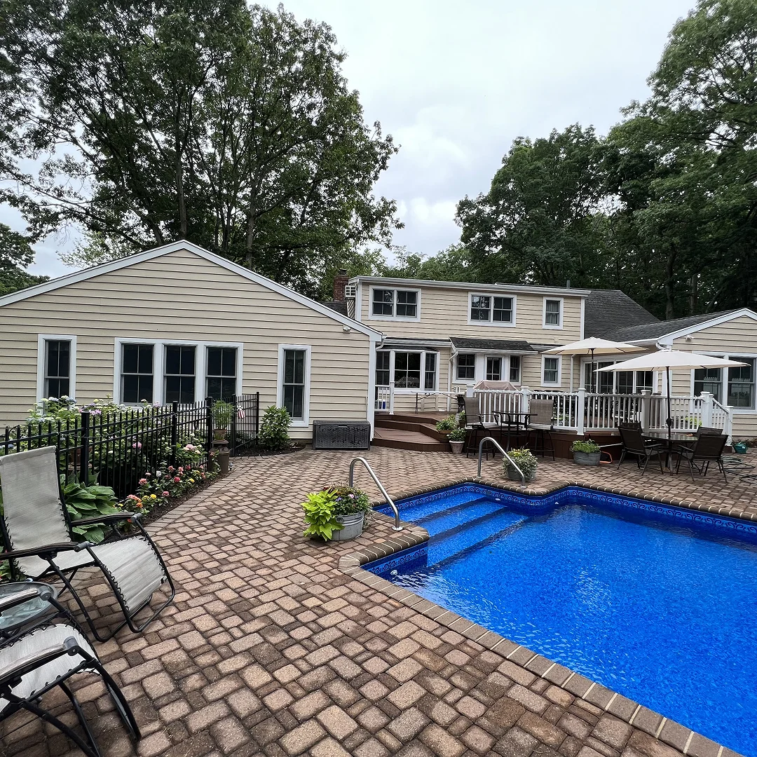 Completed siding, windows and exterior renovation